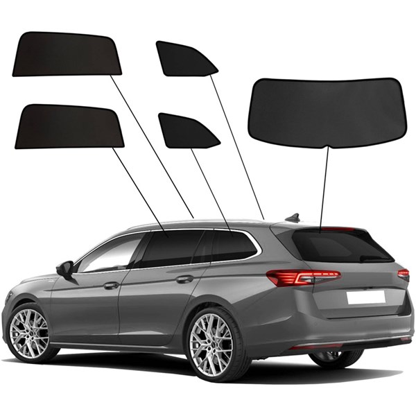 Solskjerm VW Passat (CJ5) Vari/Skoda Superb IV Kombi, Bak SUNCLIP SunClip