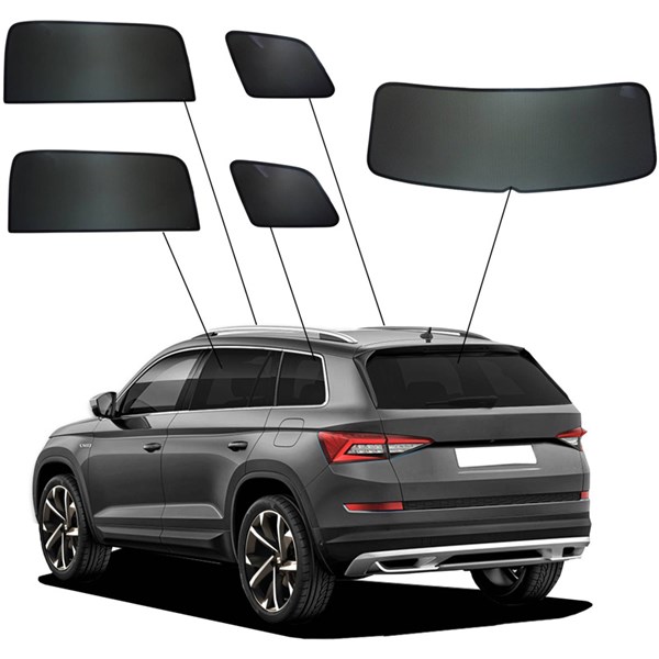 Solskjerm Skoda Kodiaq I, Bak SUNCLIP SunClip