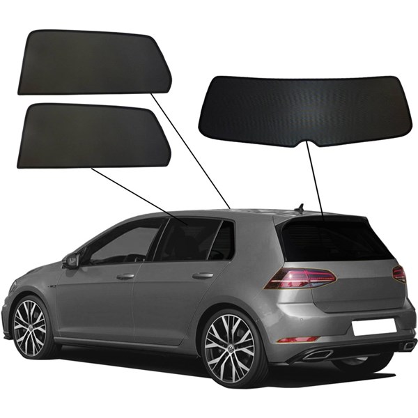 Solskjerm Volkswagen Golf VII HB 5-doors, Bak SUNCLIP SunClip