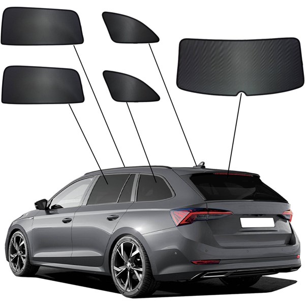 Solskjerm Skoda Octavia IV (NX5) Combi, Bak SUNCLIP SunClip