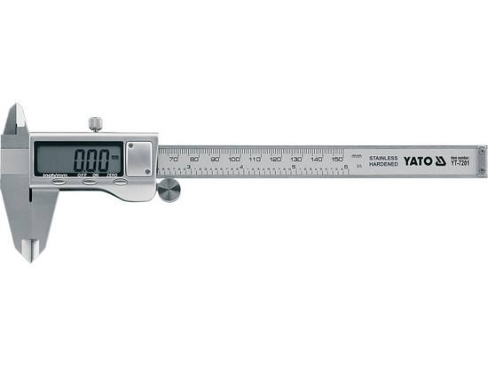 Digital skyvelære 150 mm YATO Yato