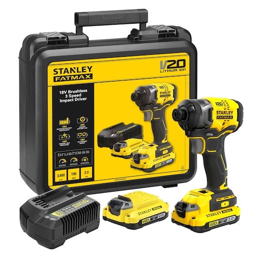 Slagskrutrekker 18V V20 190Nm 2x2,0Ah STANLEY Stanley