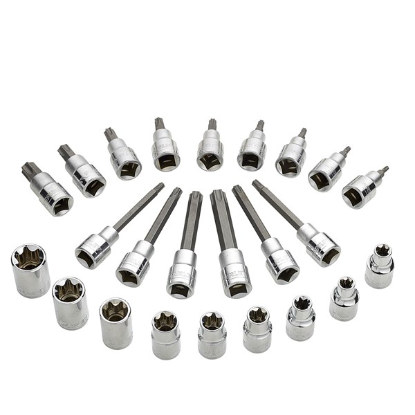 Pipesett 1/2", 24 deler STANLEY Stanley