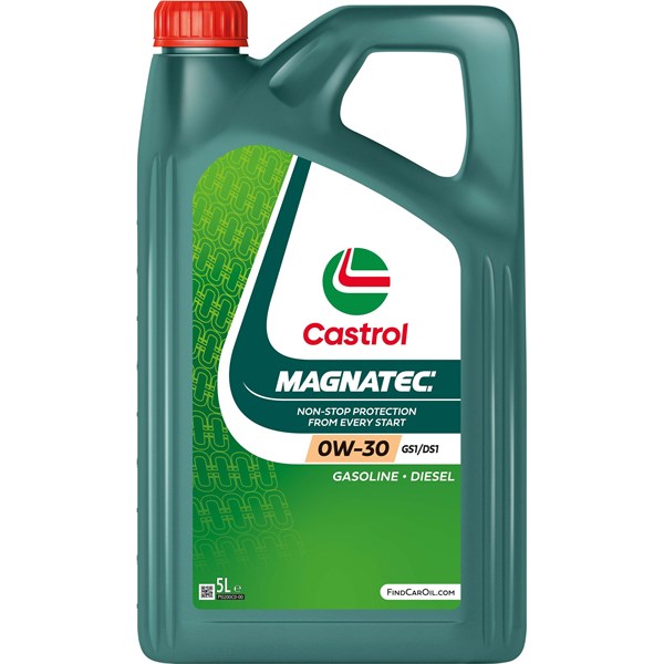 Motorolja Castrol Magnatec 0W-30 GS1.DS1 5L CASTROL Løvkurv 35L CASTROL