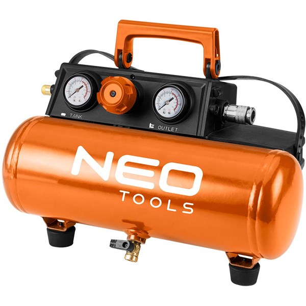 Kompressor 8 bar 3,8 l uten batteri NEO Neo