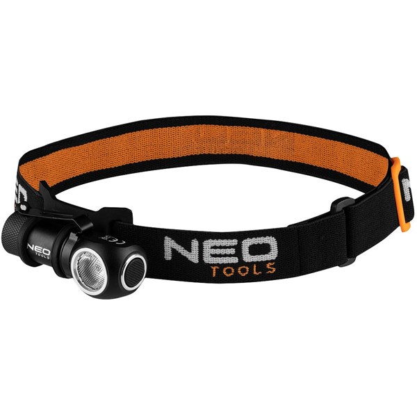 Hodelykt USB oppladbar 600 lm NEO Neo