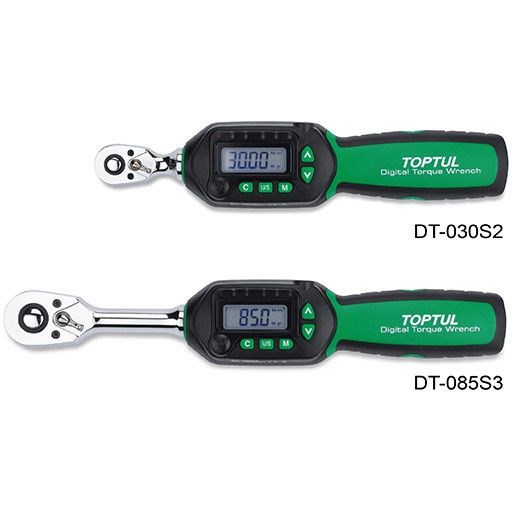Digital momentnøkkel 1/2" 68–135 Nm TOPTUL Toptul