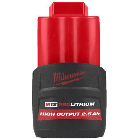 Batteri M12 12V 2,5Ah MILWAUKEE MILWAUKEE