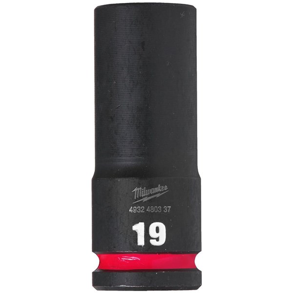 Krafthylse 1/2" lang 19 mm MILWAUKEE MILWAUKEE