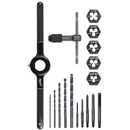 Gjengesett metrisk 17 deler MILWAUKEE MILWAUKEE