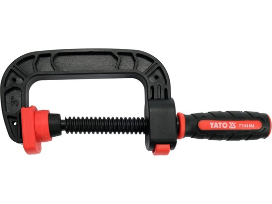 Fjærtvinge 75 mm nylon YATO Yato