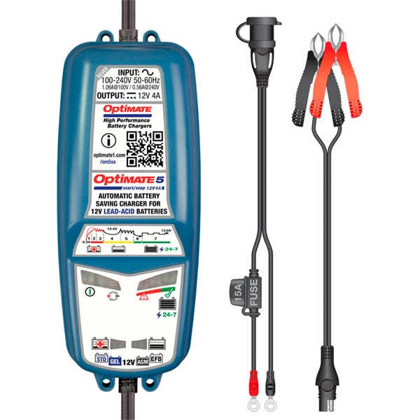 Kontrollapparat, batteri