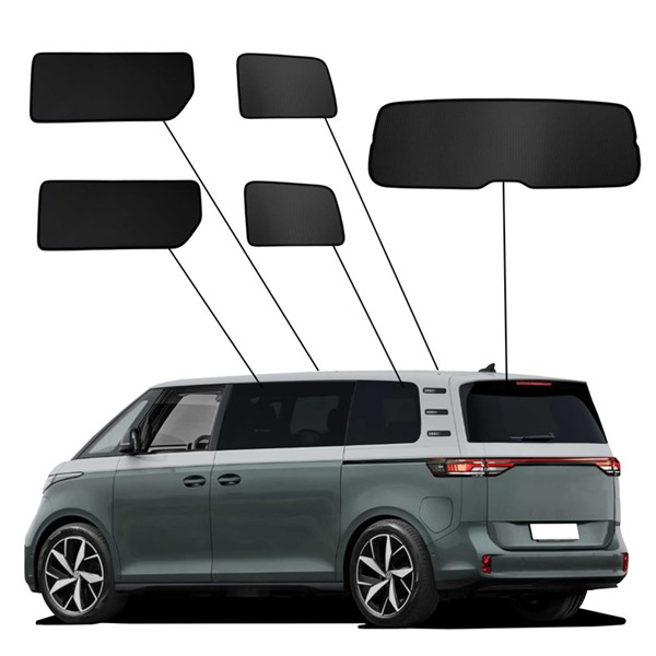 Solskjerm VW ID.Buzz (Bus) 2022-, Bak SUNCLIP SunClip