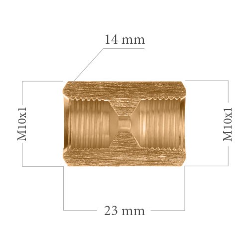 Adapter, bremseledning