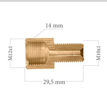 Adapter, bremseledning