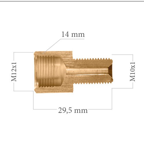 Adapter, bremseledning