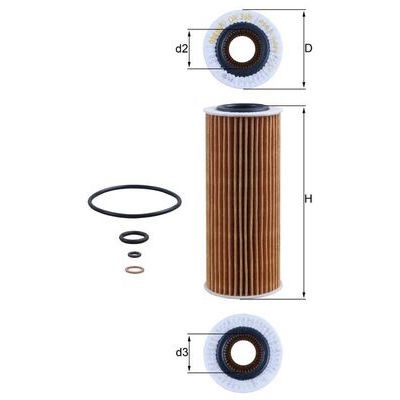 Oljefilter KNECHT KNECHT