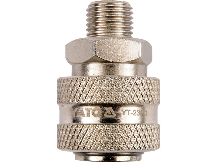 Hurtigkopling 1/4"M x 1/4"F YATO Yato