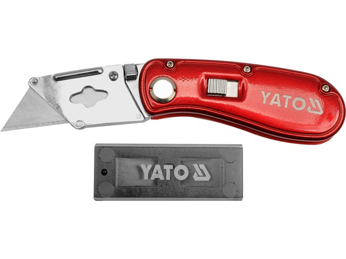 Sammenleggbar snap-off-kniv lock-back YATO Yato
