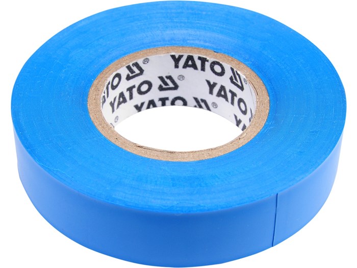 Isolasjonstape 013mm 15mmx20m blå YATO Yato