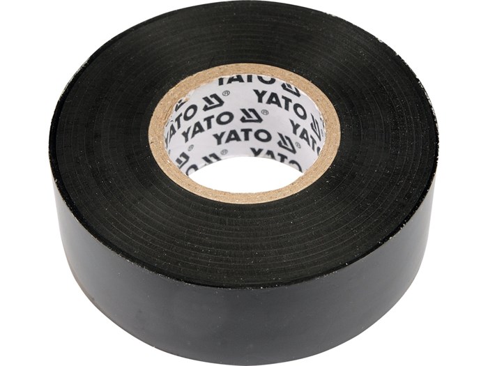 Isolasjonstape 019mm 25mmx20m svart YATO Yato