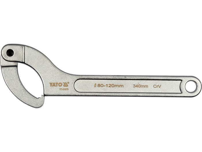 Fleksibel hakenøkkel 80–120 mm YATO Yato