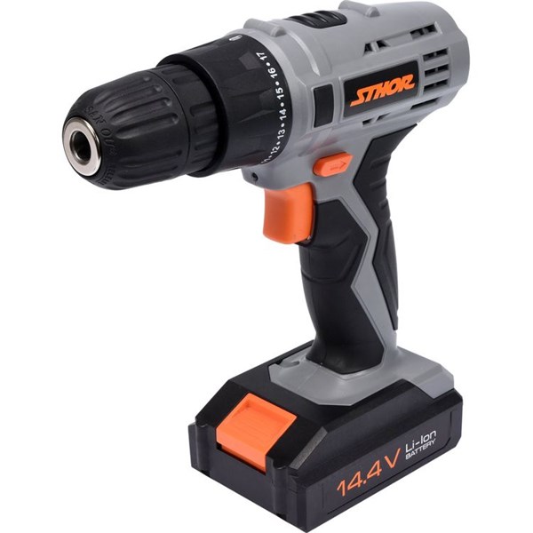 Drill/skrutrekker 14,4 V STHOR STHOR