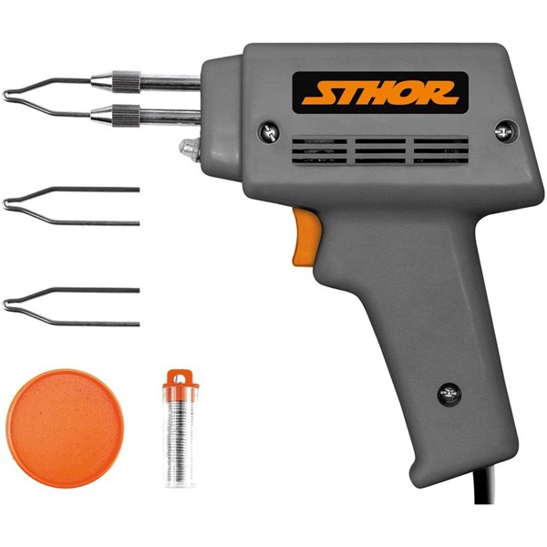 Loddepistol 100 W med tilbehør STHOR STHOR