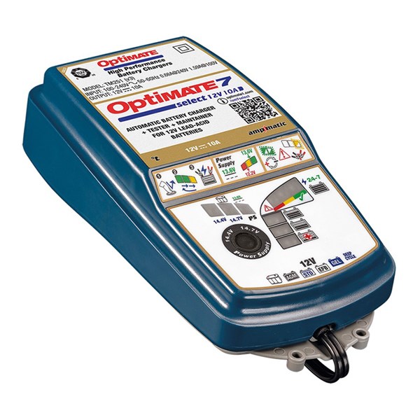 OptiMate 7 Select 12V 10A Batterilader