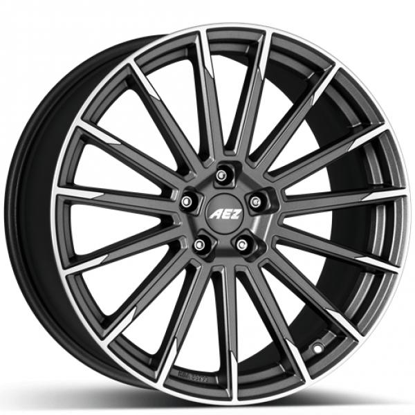 AEZ Atlanta Graphite matt polished - 8/18 5/112 ET30 B66.6