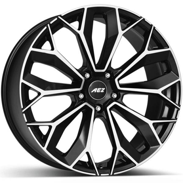AEZ Leipzig Black polished - 10.5/21 5/114.3 ET48 B64.1