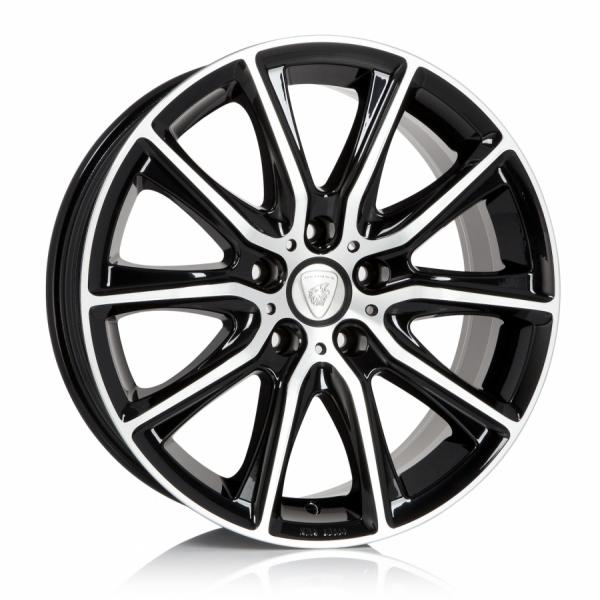 Aluett 18 Black 8x17 5/120 ET45 B72.6