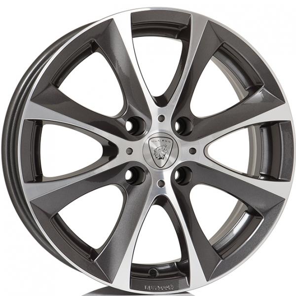 Aluett 40 Graphite-Grey - 6/16 4/108 ET25 B65.1
