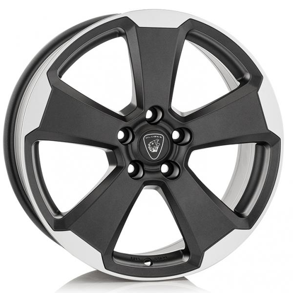 Aluett 87 Graphite-Grey Matt - 7/16 5/105 ET38 B56.6