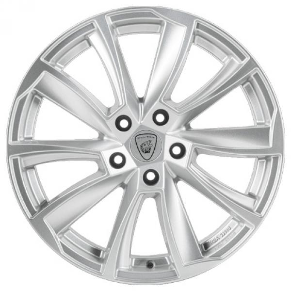 Aluett 89 Silver 7x17 5/108 ET43 B70