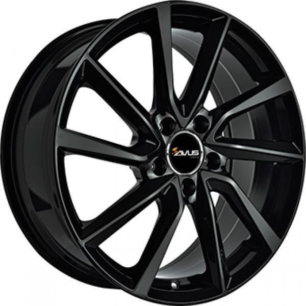 Avus AC-518 Gloss Black - 7.5/19 5/112 ET50 B57.1