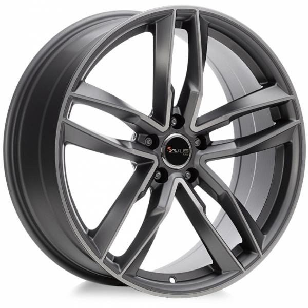 Avus AF16 Matt Anthracite Polished Avus