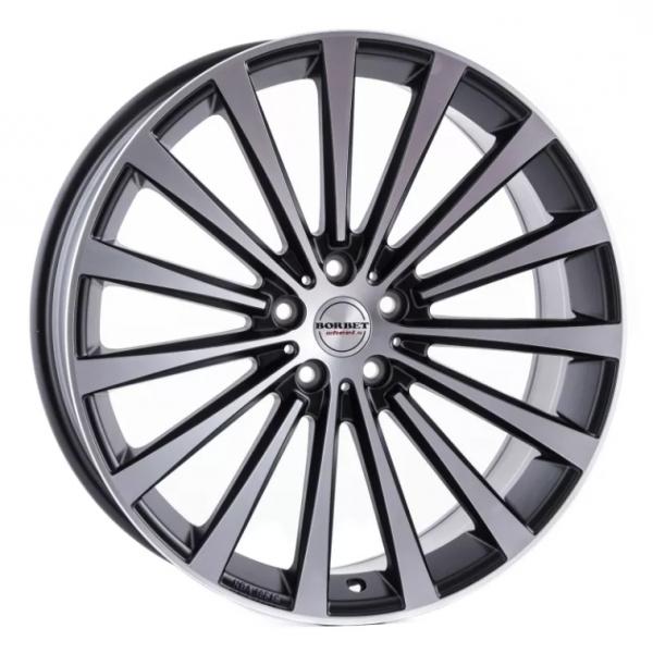 BORBET BLX Black Polished Matt - 8.5/20 5/112 ET30 B72.6