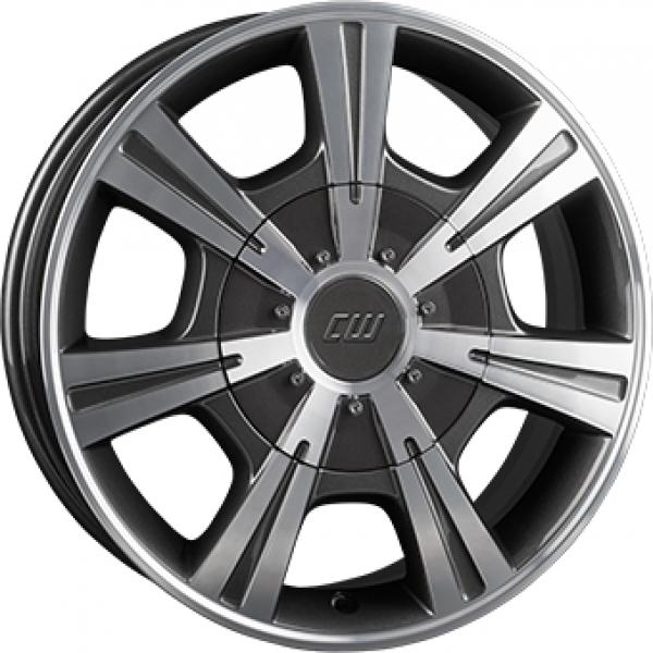 BORBET CH Anthracite Dark  Polished 7.5x17 5/160 ET47 B65.1