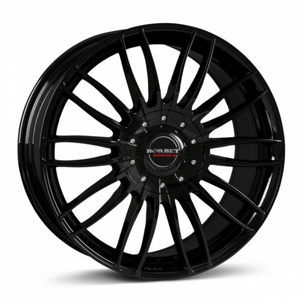 BORBET CW3 Black Glossy - 7.5/18 5/112 ET48 B66.6