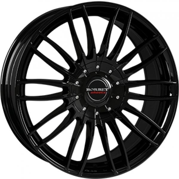 BORBET CW3 Gloss Black - 7.5/18 5/120 ET43 B65.1