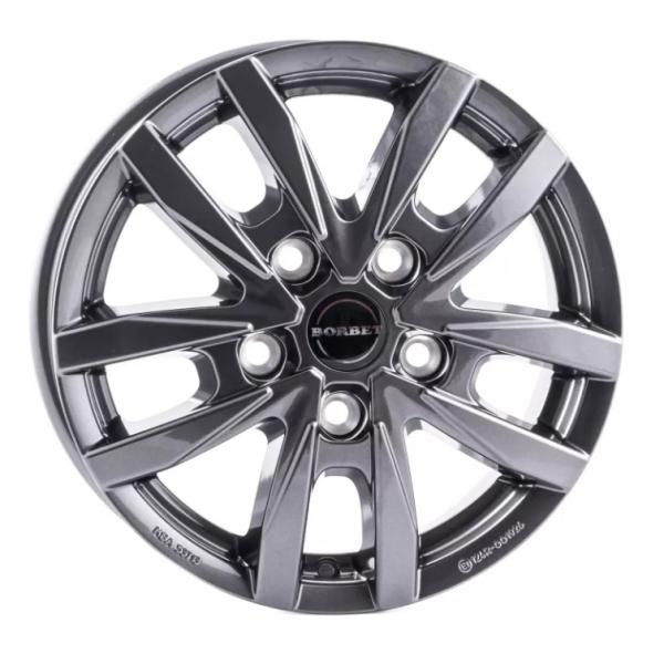 BORBET CW5 Mistral anthracite Glossy - 6.5/16 5/120 ET60 B65.1