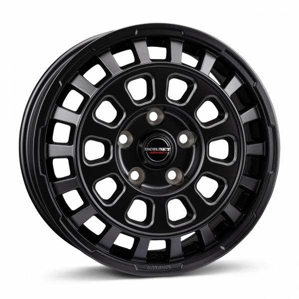 BORBET CW7 Black Matt - 7.5/18 5/118 ET53 B71.1