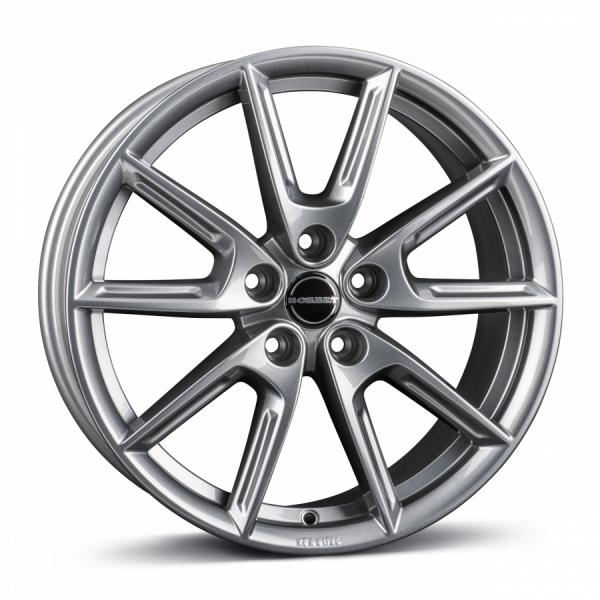 BORBET LX18 Grey Glossy - 8/18 5/114.3 ET40 B72.6