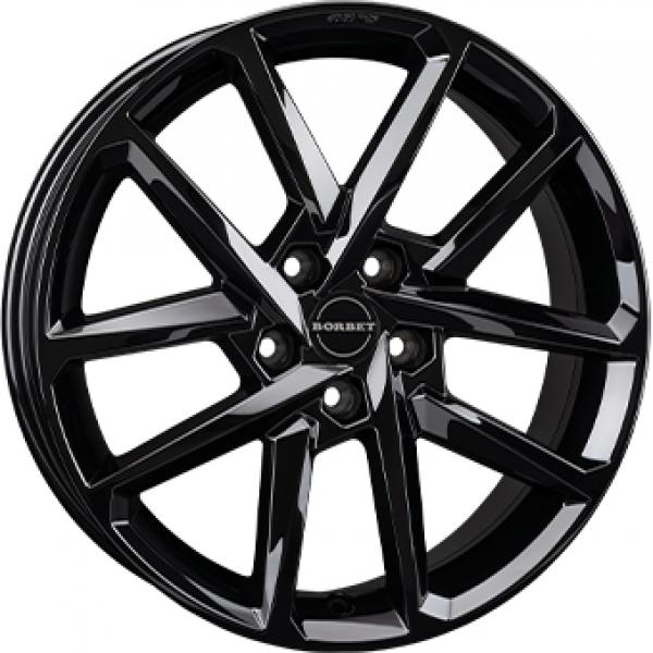 BORBET N Gloss Black - 7.5/18 5/108 ET50 B63.4