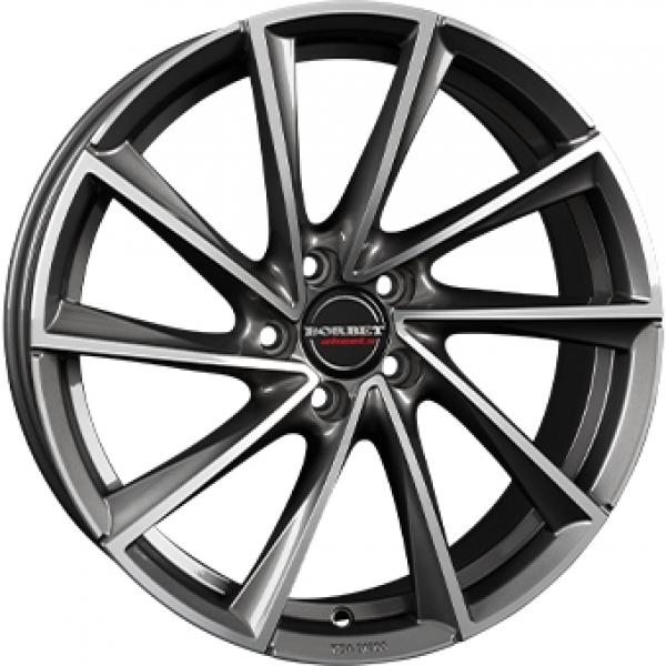 BORBET VTX Anthracite  Polish - 8/18 5/112 ET44 B57.1
