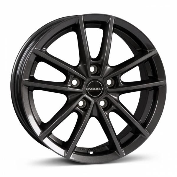 BORBET W Mistral anthracite Glossy - 8/18 5/108 ET50 B72.6