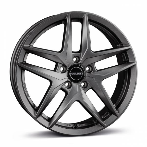 BORBET Z Dark Grey Matt - 8.5/20 5/112 ET38 B57.1