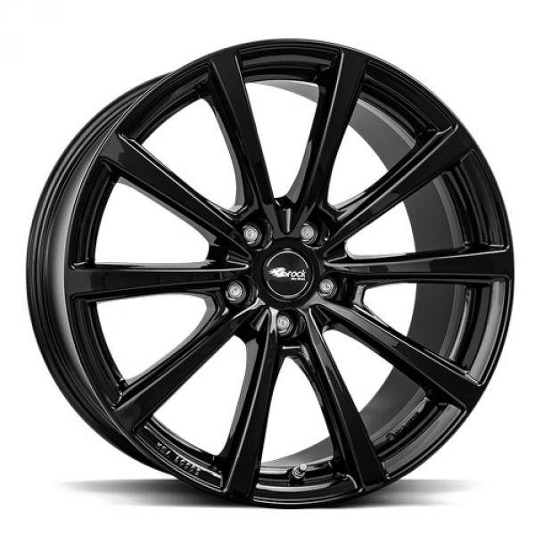 Brock B32 Shiny Black - 9.5/19 5/114.3 ET45 B64.1