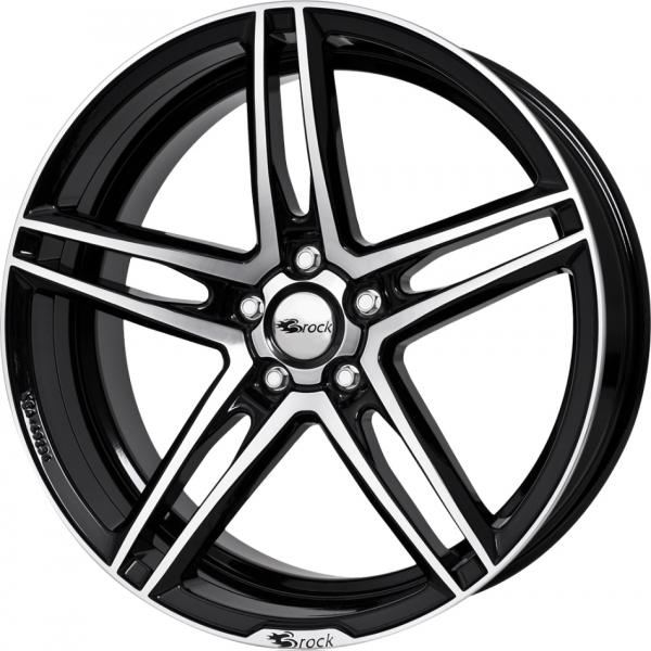 Brock B33 Black Polished - 8/18 5/114.3 ET45 B72.6